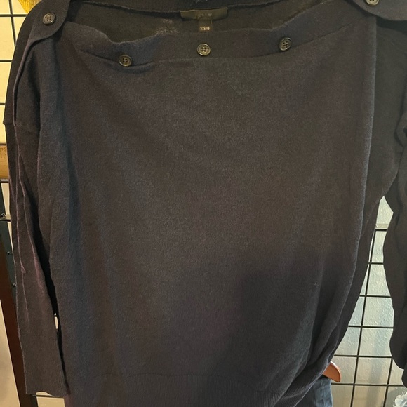 J. Crew Navy Blue Crew Neck Sweater - Picture 1 of 6
